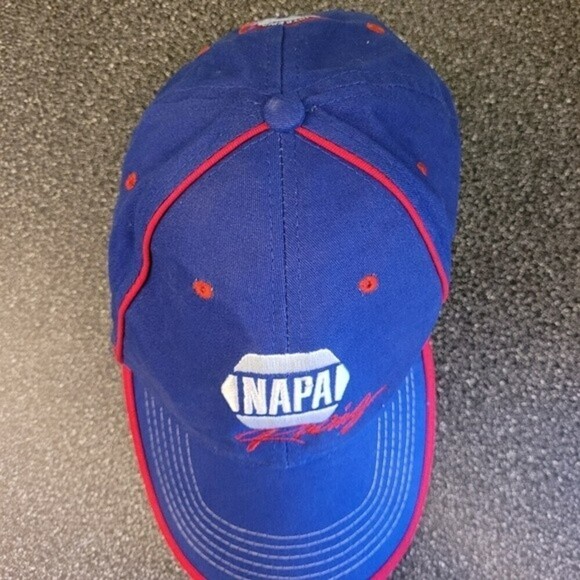 NAPA Racing Nascar Chase Elliot Ron Capps Embroidered Signature Hat Adjustable - Picture 4 of 12